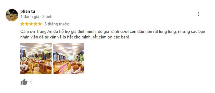 Review Tràng An Catering